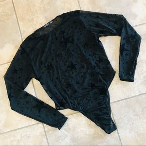 Nasty Gal | Mesh Star Bodysuit